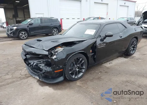 2023 Dodge Challenger R/T Scat Pack z USA, uszkodzony, nr VIN 2C3CDZFJ0PH514933